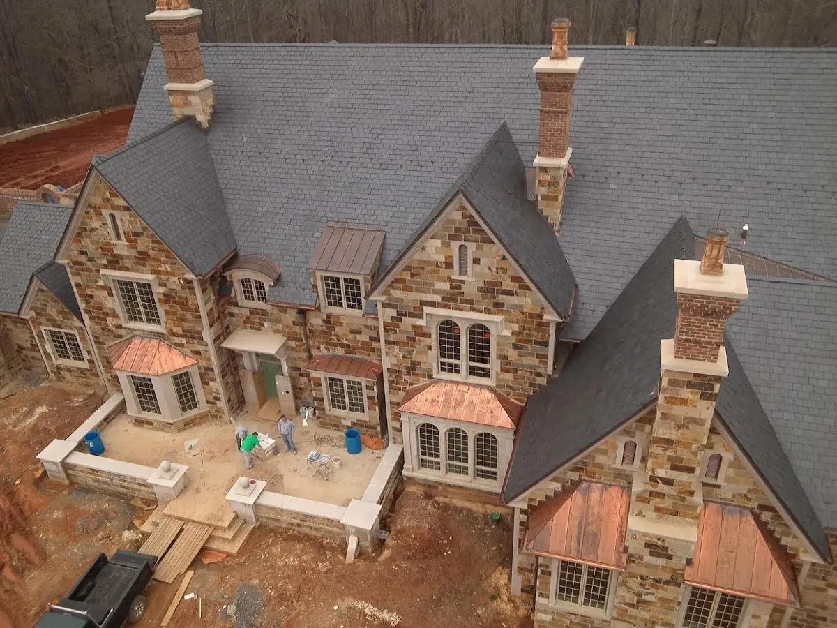 Craftsman Roofing Slate Roof Repair project in Alamitos Heights